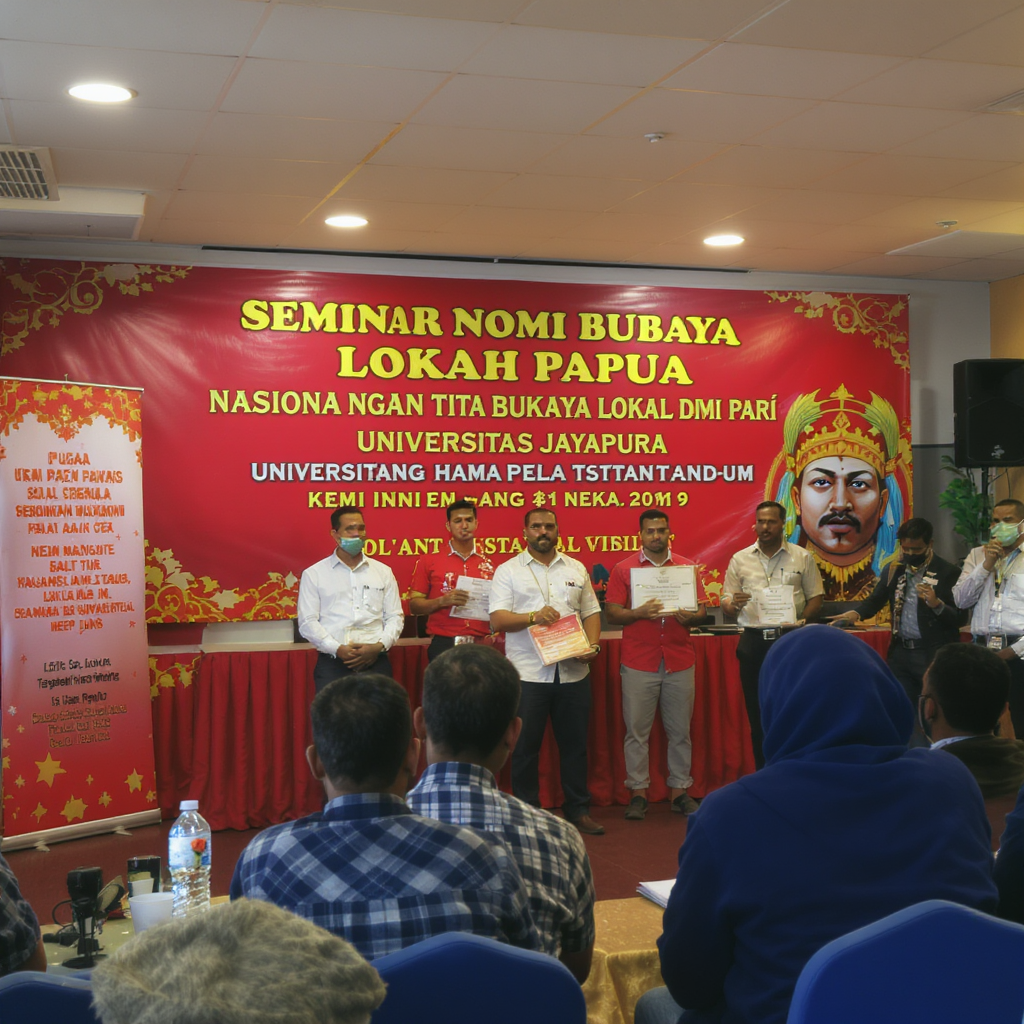 Seminar nasional budaya lokal Papua di Universitas Jayapura